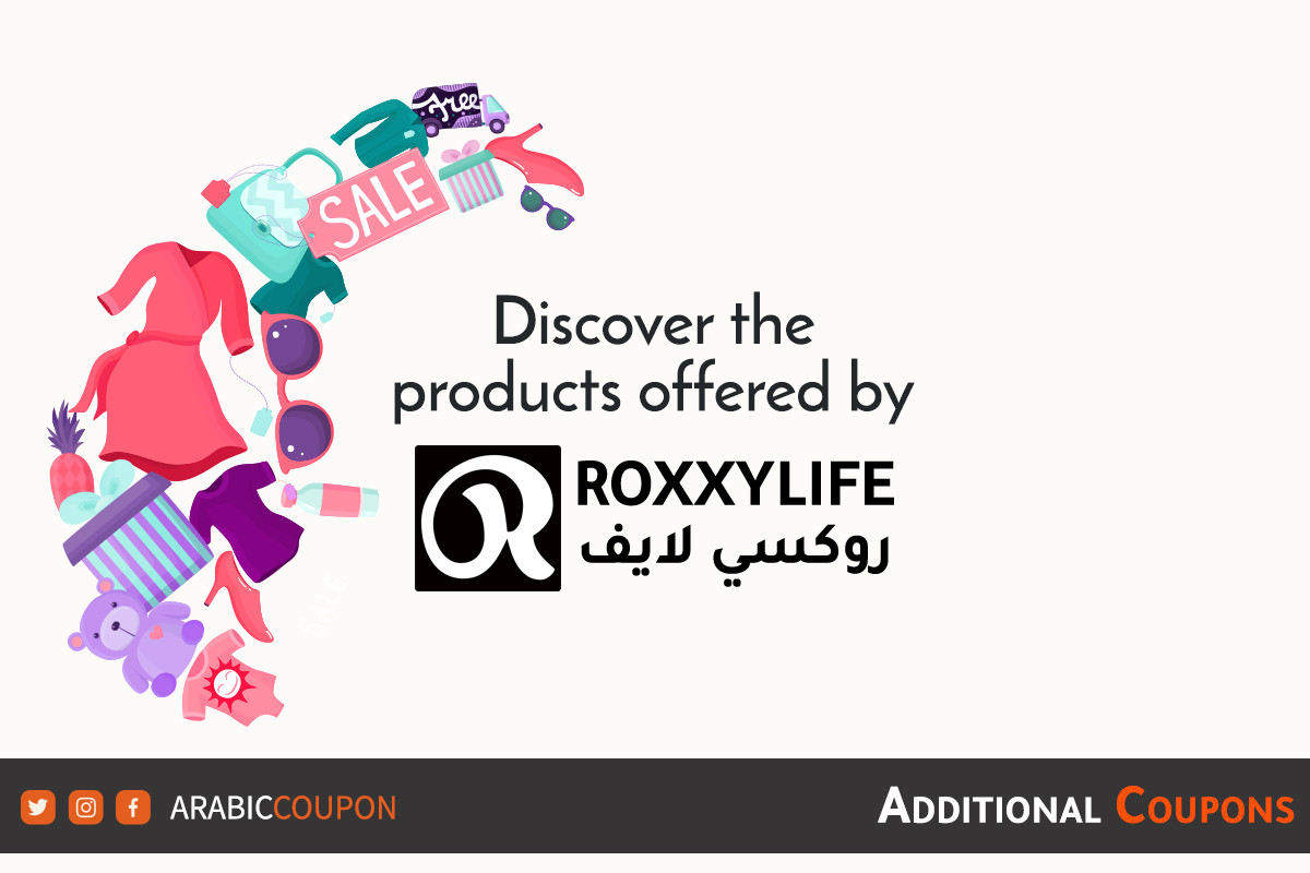 Discover the products available for online shopping from RoxxyLife with extra coupon code