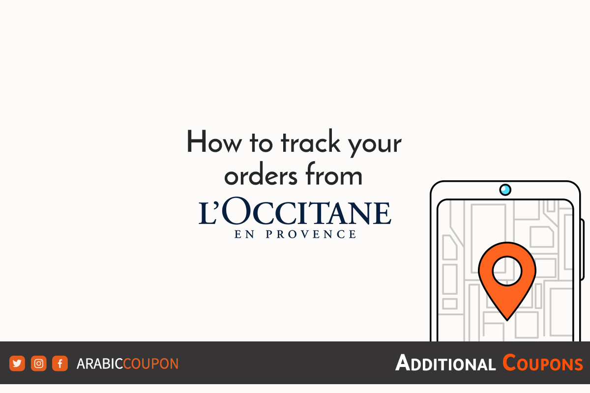 Steps to track online orders from L'Occitane with additional promo codes