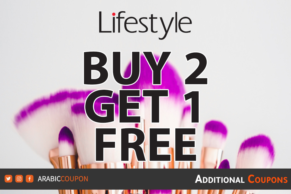 BUY 2 GET 1 FREE from LifeStyle for online shopping with additional coupon
