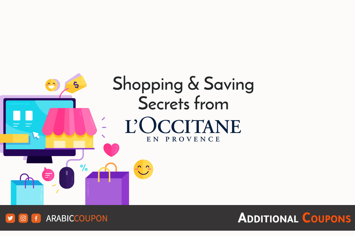 Saving secrets from L'Occitane on online shopping with additional coupons