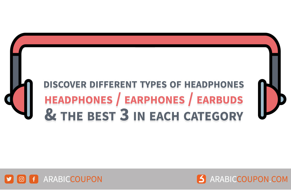 Difference, Compare & Top 3 Headphones, Earbuds & Earbuds with best deal