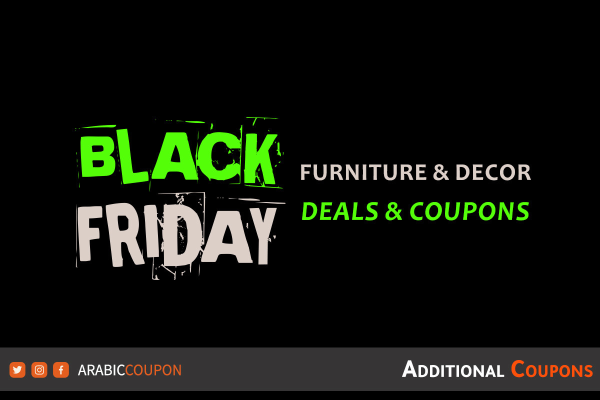 Black Friday offers & promo codes on furniture and decor