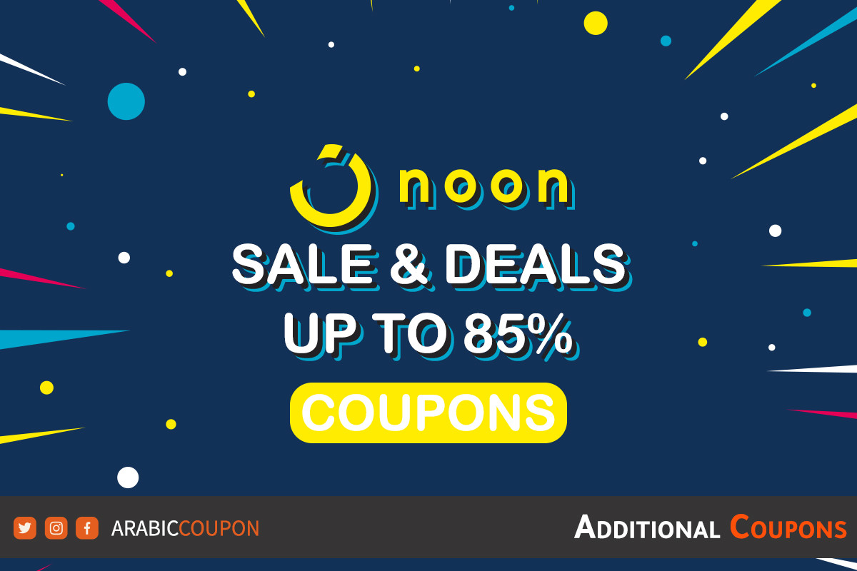Huge offers up to 85% with Noon promo codes at the end of year