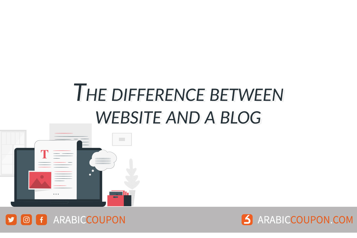 The difference between Website and Blog