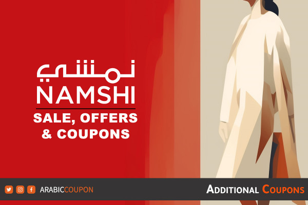Namshi offers and Sale up to 90% with Namshi discount code