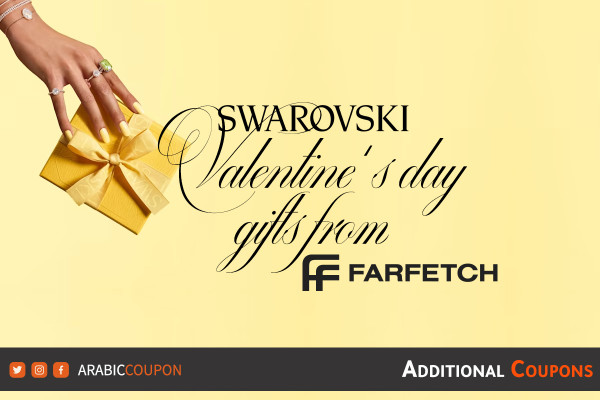 Swarovski Valentine's Day gifts from Farfetch with Farfetch promo code