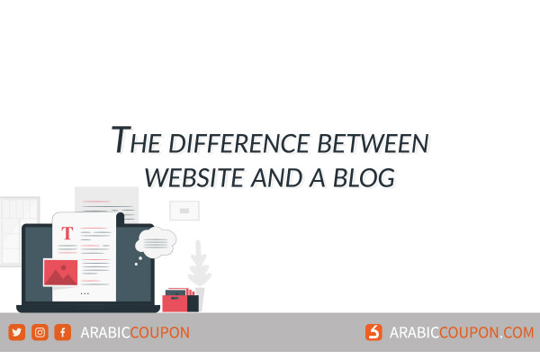 The difference between Website and Blog