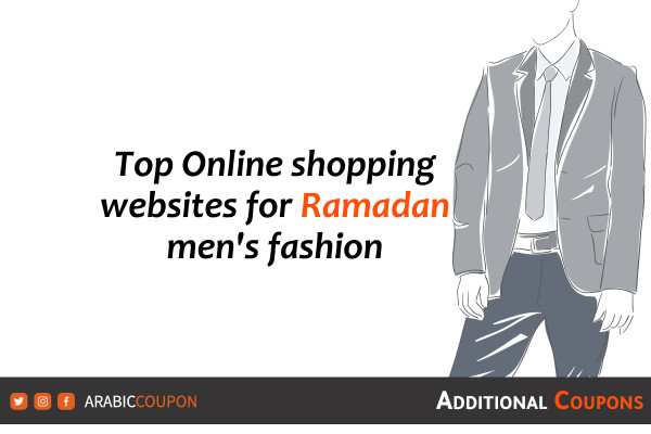 Online shopping websites for Ramadan men's fashion - Ramadan coupons