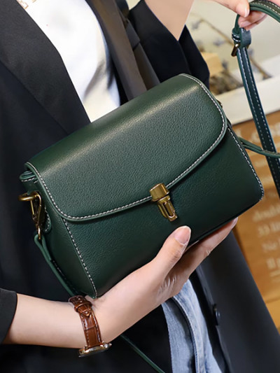 53% off on Green Leather Cross Bag from AliExpress with AliExpress Coupon