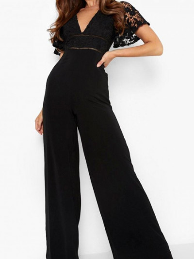 75% VogaCloset Singles Day Deals on Boohoo Lace Jumpsuit - VogaCloset Coupon