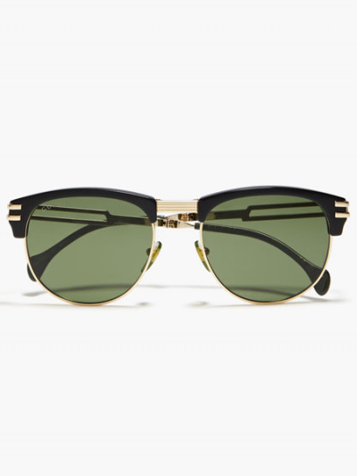 Deal on Gucci D-Frame Acetate Sunglasses with 36% OFF with The Outnet Coupon