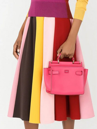 50% off on Dolce & Gabbana colour block midi skirt - Farfetch coupon