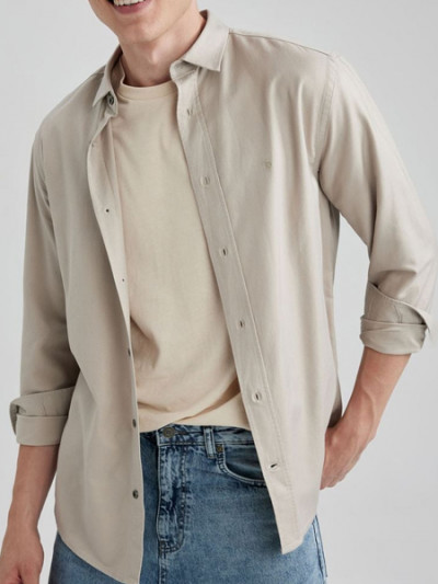 Save 70% on DeFacto Essential Regular Fit Shirt with Namshi Offers and coupon