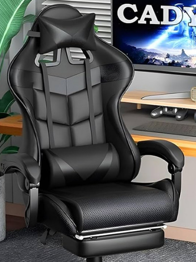 Save 75% on Cady One Black Leather Gaming Chair with Cyber Monday offers and Noon promo code