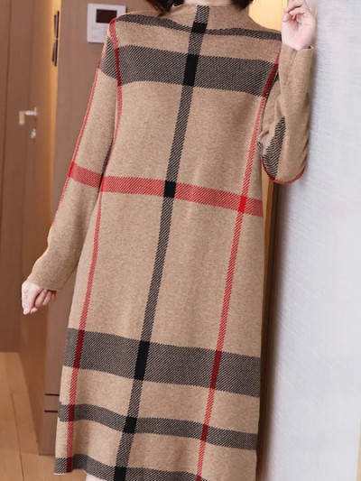 Vintage style knitted wool dress from Aliexpress with 40% OFF